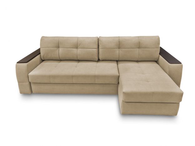 Угловой диван Сиэтл реальное фото образца цвет бежевый (фото 283437)