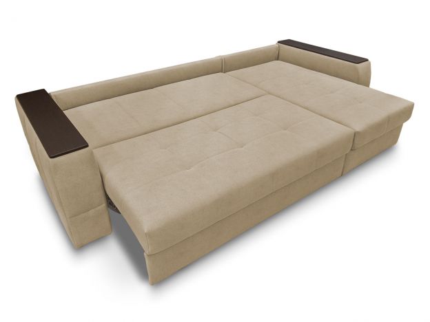 Угловой диван Сиэтл реальное фото образца цвет бежевый (фото 283440)