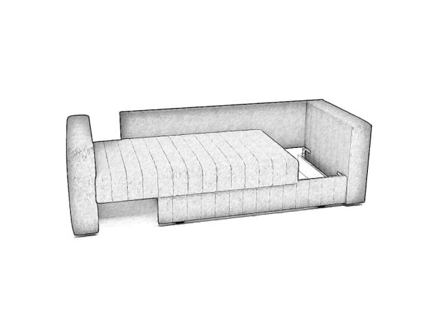 Диван кушетка Алье цвет бежевый,серый (фото 289960) Диван кушетка Алье цвет бежевый,серый (фото 289960)