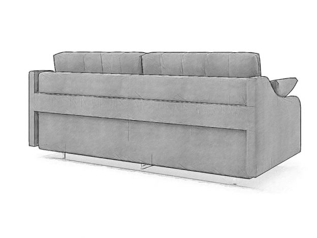 Диван Женева цвет коричневый (фото 291437)