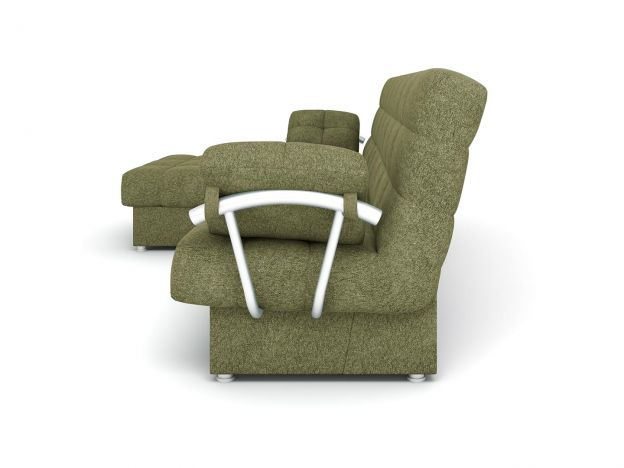 Угловой диван Милан цвет зеленый (фото 292756)