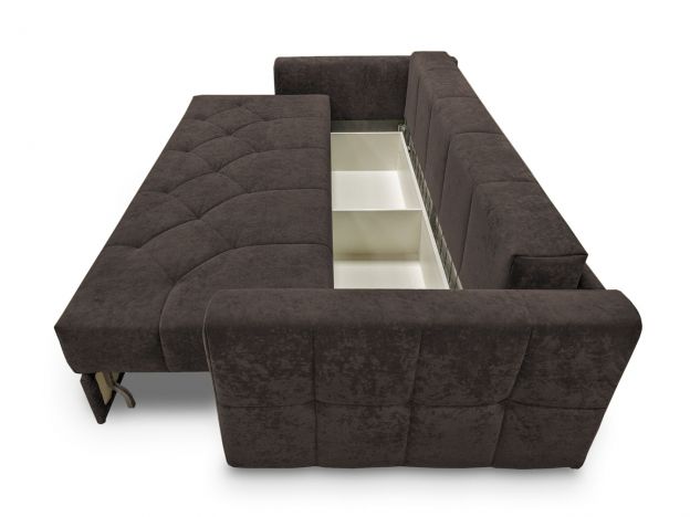 Диван Сорренто реальное фото образца цвет коричневый (фото 295233)