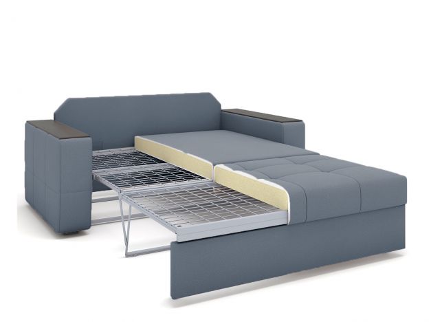 Диван двойной Сиэтл цвет синий (фото 294861)