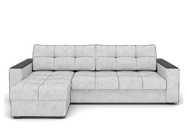 Угловой диван Сиэтл цвет коричневый (фото 295179)