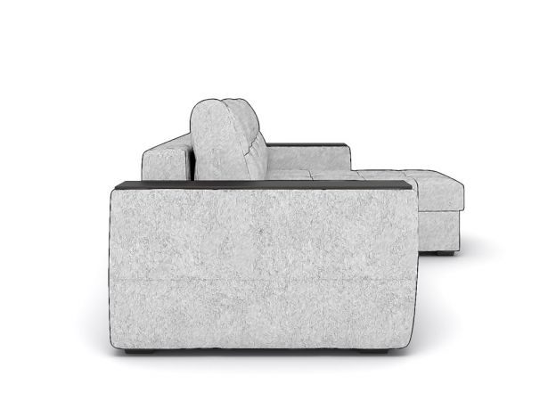 Угловой диван Сиэтл цвет серый (фото 294632)