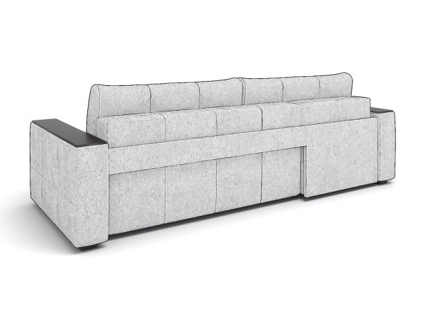 Угловой диван Сиэтл цвет коричневый (фото 295182)