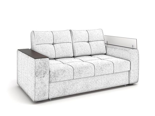 Диван двойной Сиэтл цвет синий,голубой (фото 294770)