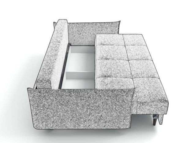 Диван Каролина цвет бежевый (фото 297751)