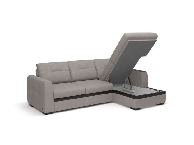 Угловой диван Айдер цвет бежевый,серый (фото 200935) Угловой диван Айдер цвет бежевый,серый (фото 200935)