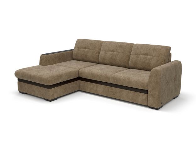 Угловой диван Айдер цвет коричневый (фото 200961)