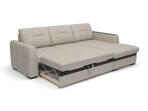 Угловой диван Айдер цвет бежевый (фото 201014)