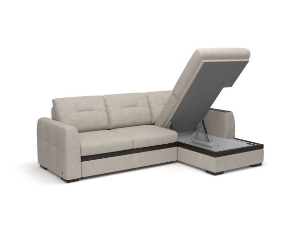 Угловой диван Айдер цвет бежевый (фото 201015)