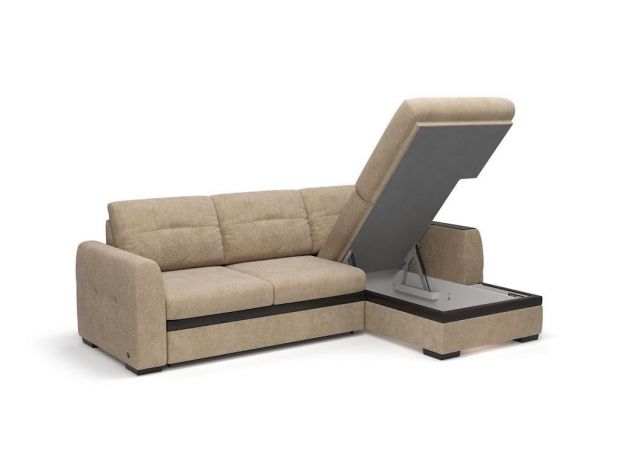 Угловой диван Айдер цвет бежевый (фото 254748)