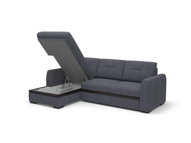 Угловой диван Айдер цвет серый (фото 254812)