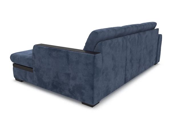 Угловой диван Айдер цвет синий,голубой (фото 300398)