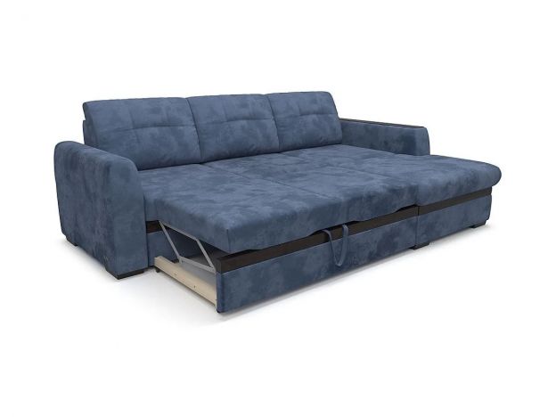 Угловой диван Айдер цвет синий,голубой (фото 300399)