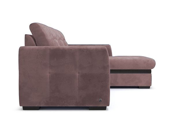 Угловой диван Айдер цвет розовый (фото 300432)