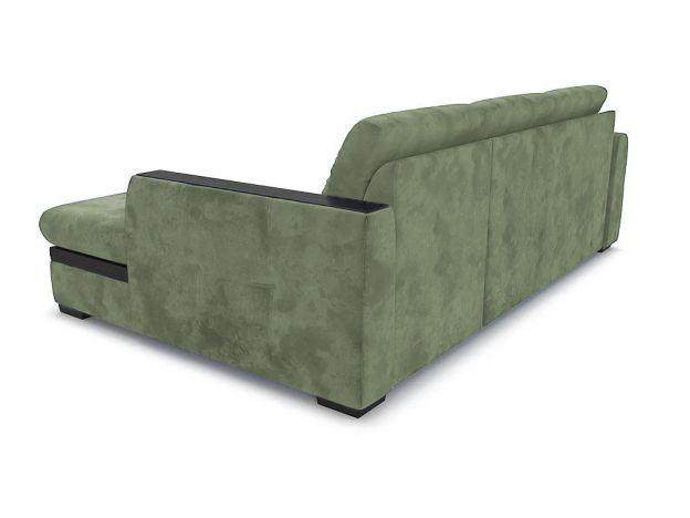 Угловой диван Айдер цвет зеленый,оливковый (фото 300468)