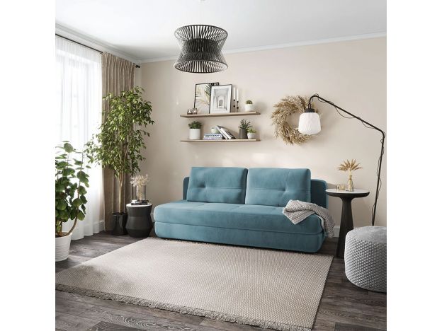 Диван Арно цвет синий,бирюза (фото 300830)