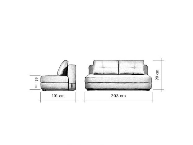 Диван Арно цвет зеленый (фото 255176)