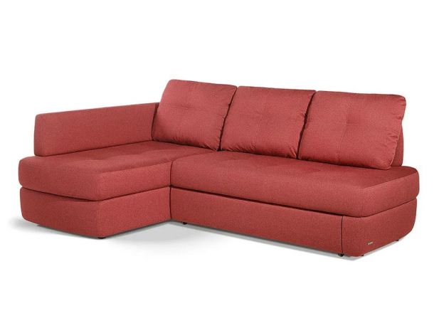 Угловой диван Арно цвет красный (фото 12584)