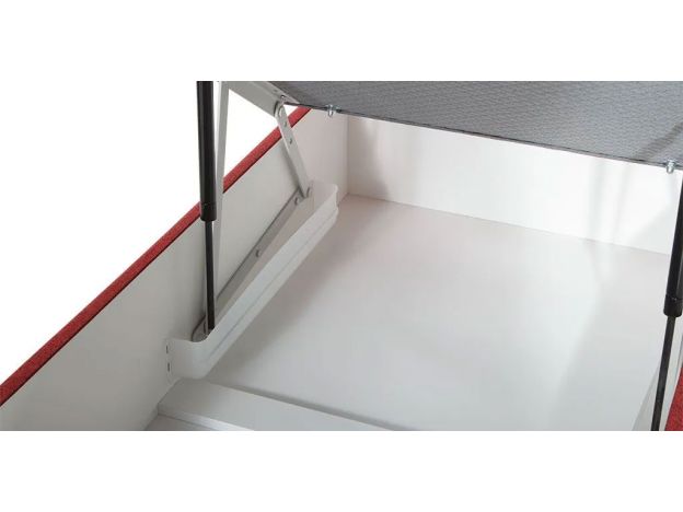 Угловой диван Арно цвет красный (фото 12589)