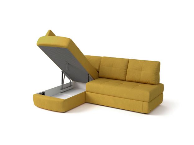 Угловой диван Арно цвет желтый (фото 255384)