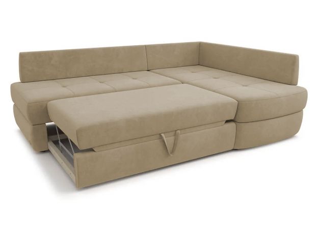 Угловой диван Арно цвет бежевый (фото 301171)