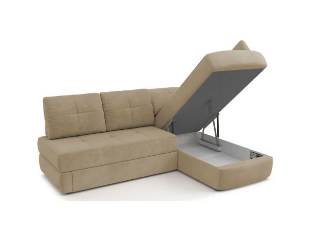 Угловой диван Арно цвет бежевый (фото 301173)