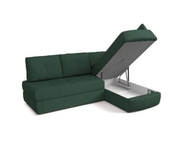 Угловой диван Арно цвет зеленый (фото 301341)