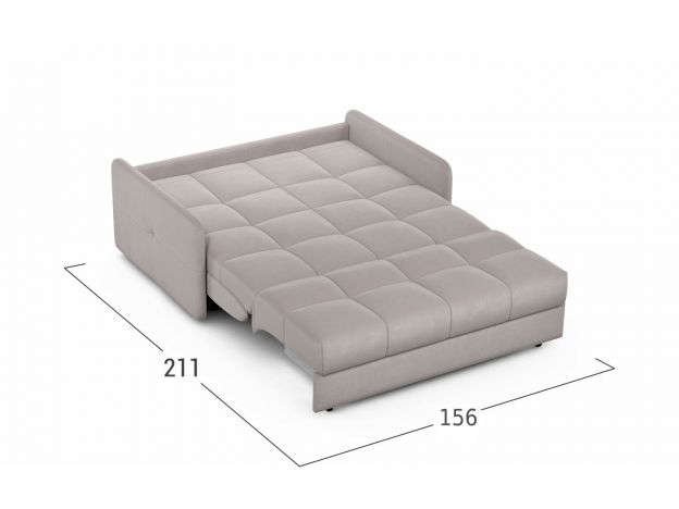 Диван MOON 120 цвет серый (фото 301747)