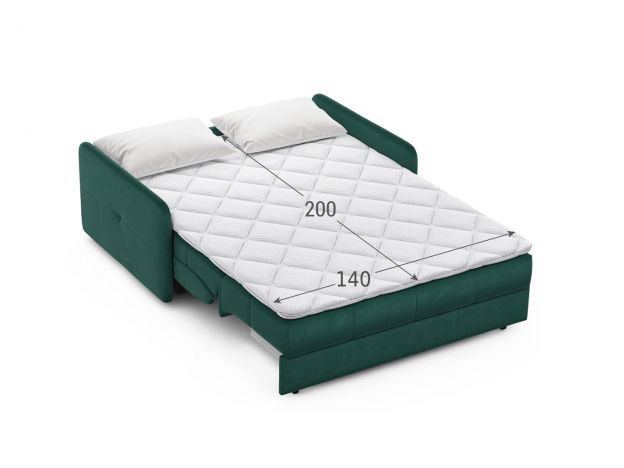 Диван MOON 120 цвет зеленый (фото 301968)
