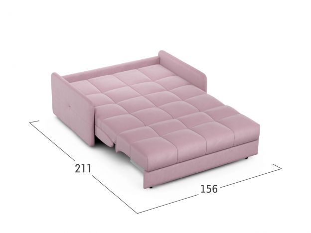 Диван MOON 120 цвет розовый (фото 302350) Диван MOON 120 цвет розовый (фото 302350)