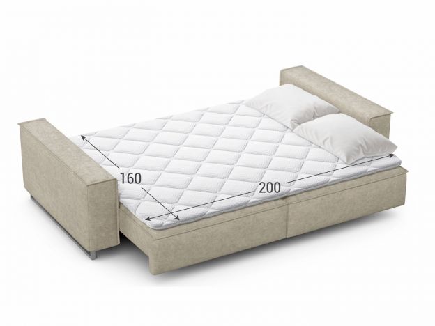 Диван MOON 005 цвет бежевый (фото 302402)