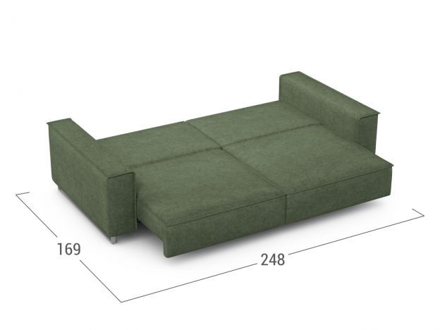 Диван MOON 005 цвет зеленый (фото 302437)