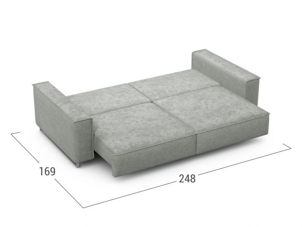 Диван MOON 005 цвет серый (фото 302509)