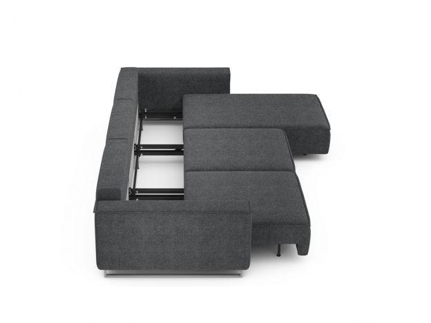 Угловой диван MOON 005 цвет серый (фото 302628)