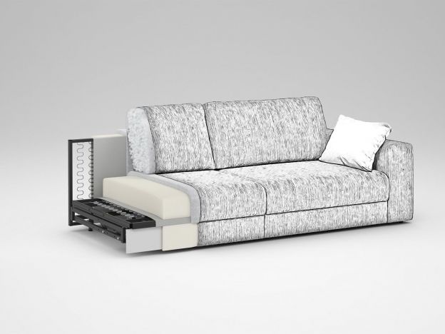 Диван MOON 007 цвет серый (фото 302755)