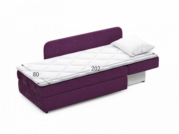 Диван кушетка MOON 074 цвет фиолетовый (фото 303134) Диван кушетка MOON 074 цвет фиолетовый (фото 303134)