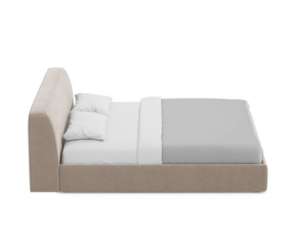 Кровать с подъёмным механизмом MOON 1008 цвет бежевый (фото 303332)