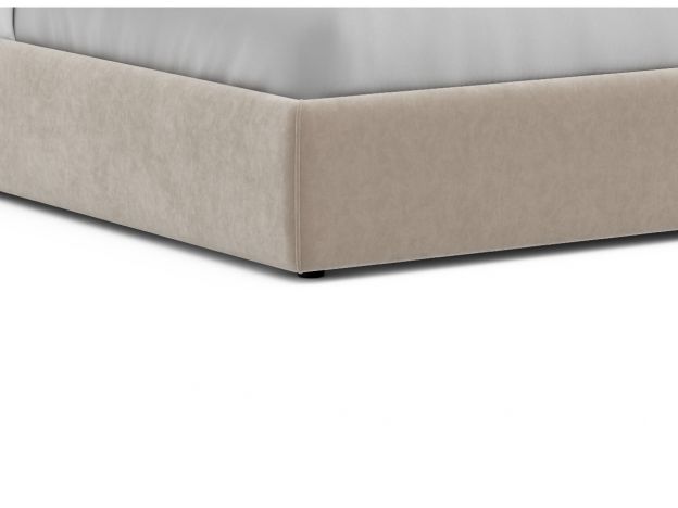 Кровать с подъёмным механизмом MOON 1008 цвет бежевый (фото 303302)