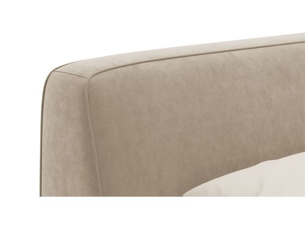 Кровать с подъёмным механизмом MOON 1008 цвет бежевый (фото 303303)