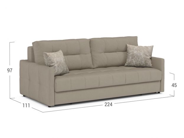 Диван MOON 015 цвет бежевый (фото 302990) Диван MOON 015 цвет бежевый (фото 302990)