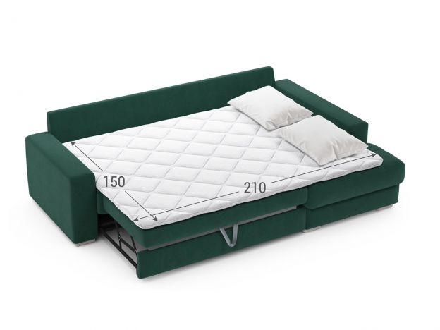 Угловой диван MOON 107 цвет зеленый (фото 303768) Угловой диван MOON 107 цвет зеленый (фото 303768)