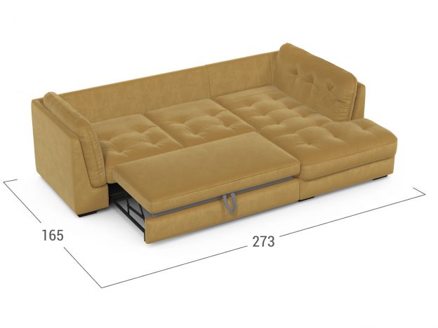 Угловой диван MOON 110 цвет желтый (фото 304024) Угловой диван MOON 110 цвет желтый (фото 304024)