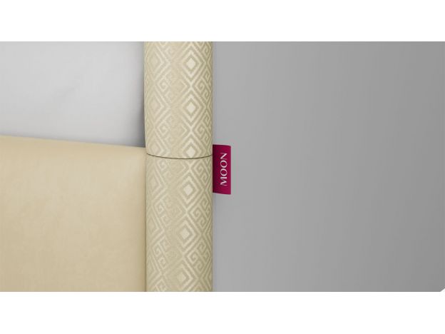 Кровать с подъемным механизмом MOON 1156 Arona цвет бежевый,желтый (фото 305059)