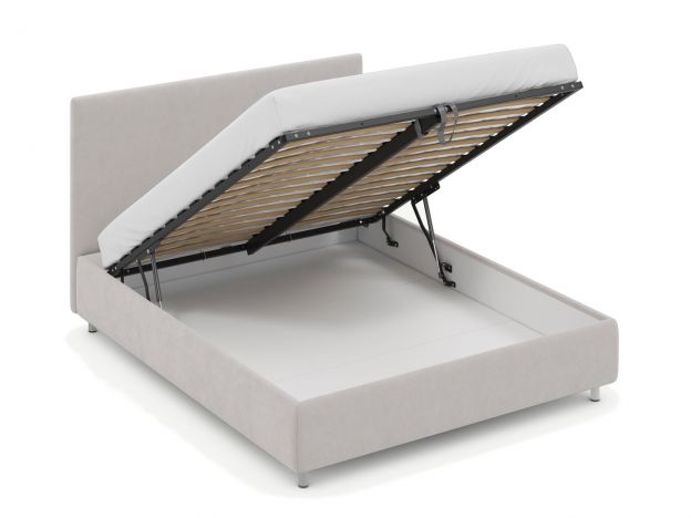 Кровать с подъемным механизмом MOON 1156 Arona цвет серый (фото 307176) Кровать с подъемным механизмом MOON 1156 Arona цвет серый (фото 307176)