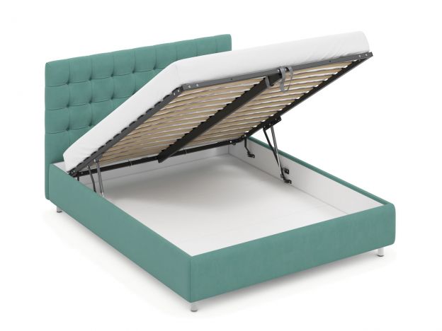 Кровать с подъемным механизмом MOON 1155 Sunshine цвет зеленый (фото 309076) Кровать с подъемным механизмом MOON 1155 Sunshine цвет зеленый (фото 309076)
