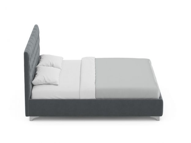 Кровать с подъемным механизмом MOON 1155 Sunshine цвет серый (фото 311178)