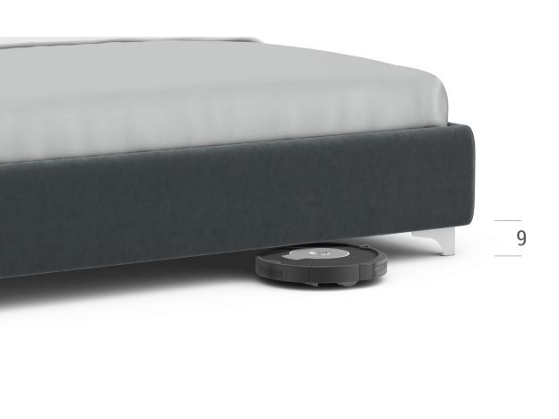 Кровать с подъемным механизмом MOON 1155 Sunshine цвет серый (фото 311184)